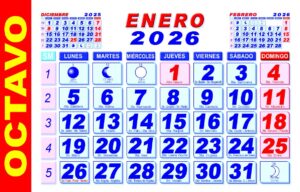 Octavo ENERO 2026 Muestra Color